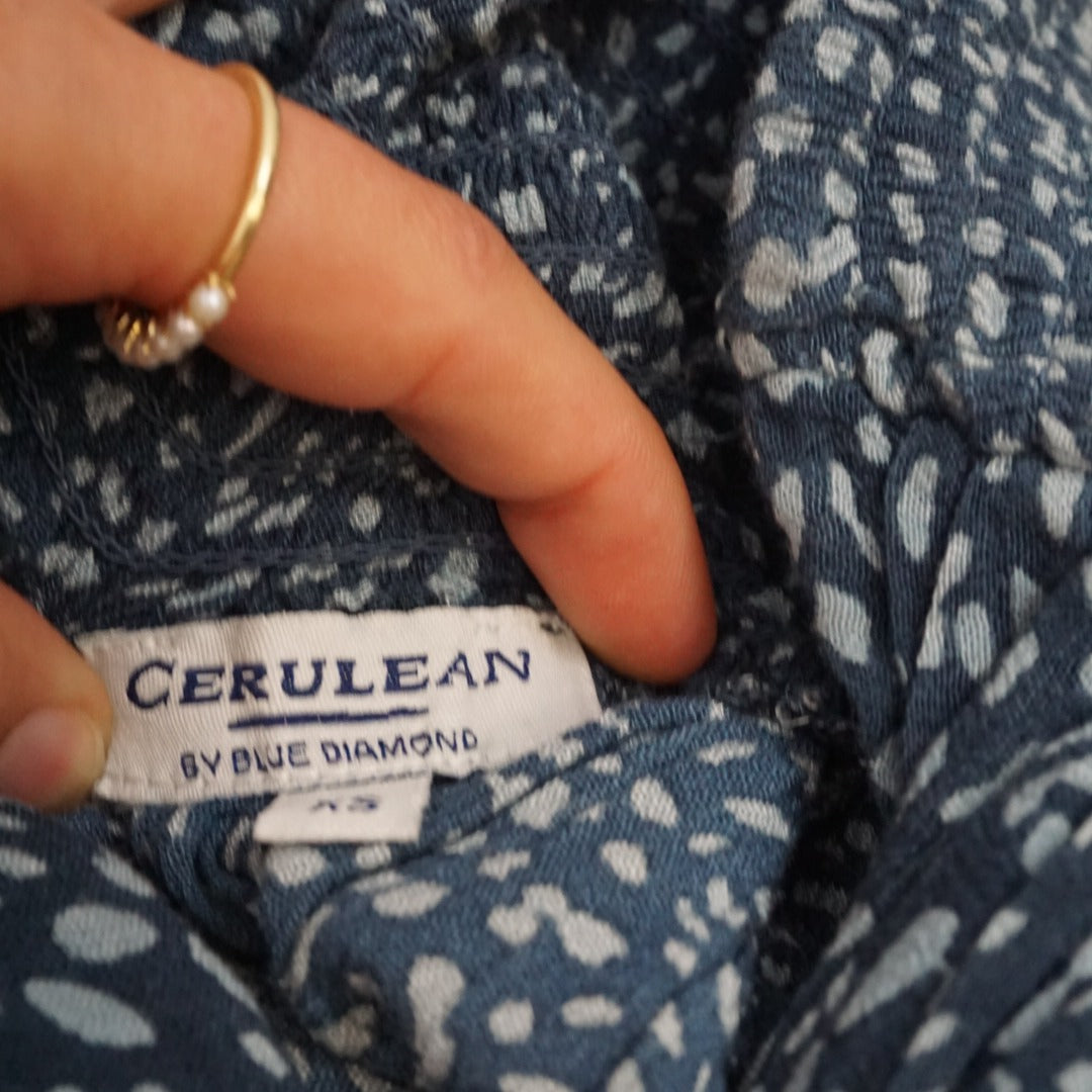 Cerulean Spotted Skirt