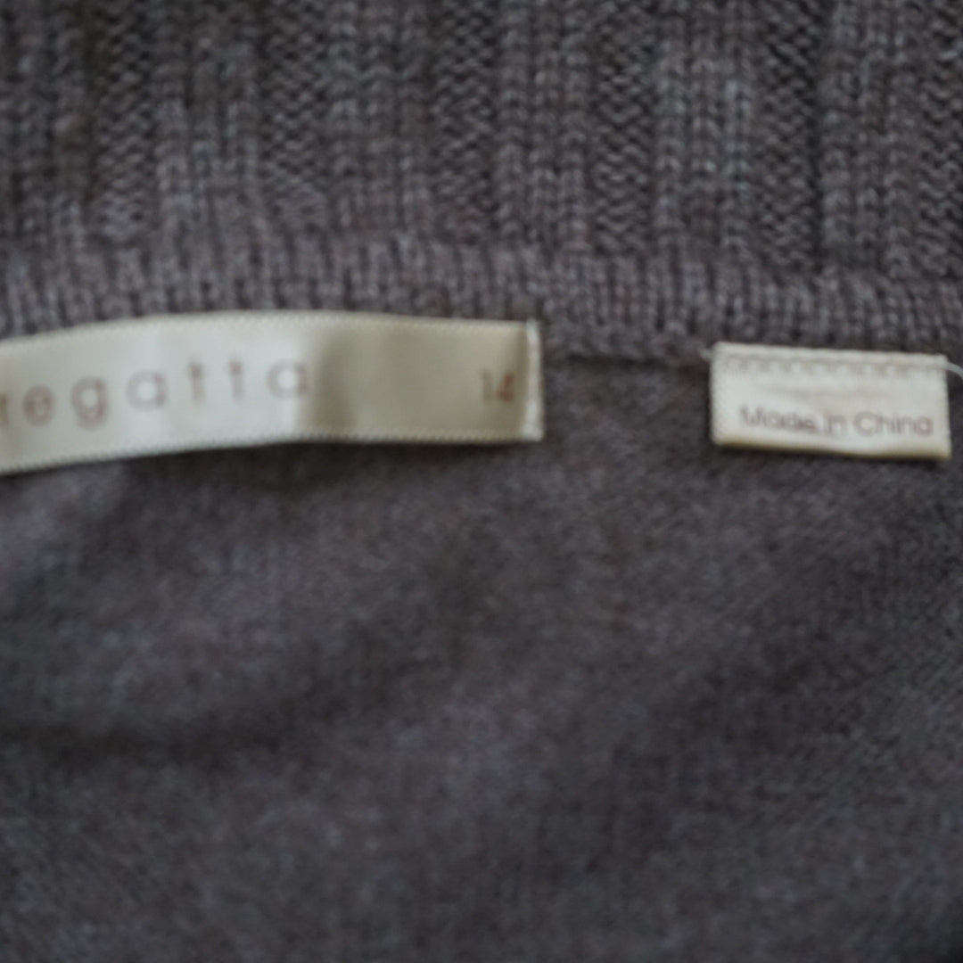 Regatta Shawl Collar Knit