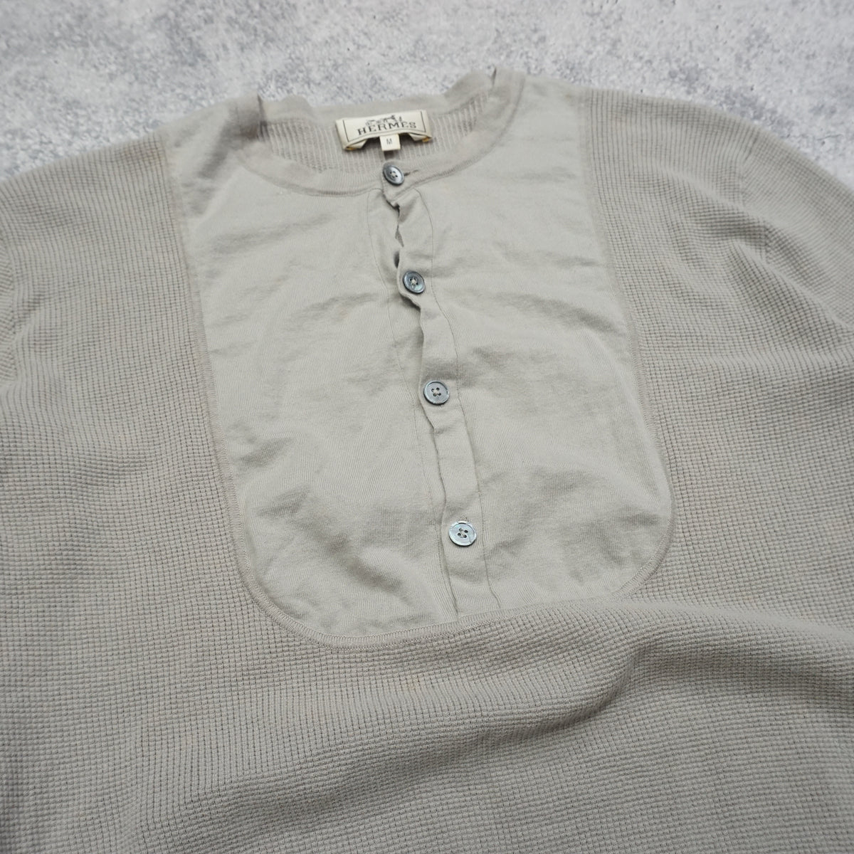 2000s Hermes Henley T-Shirt