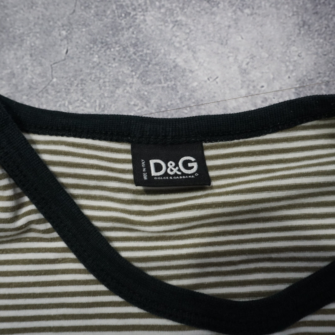Dolce & Gabbana Striped Tank Top
