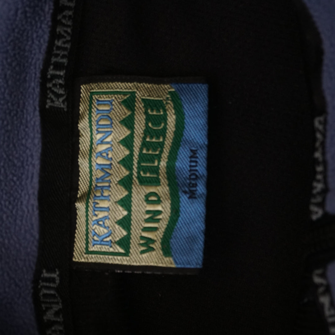 2000s Kathmandu Wind Fleece Zip Up Vest Fleece
