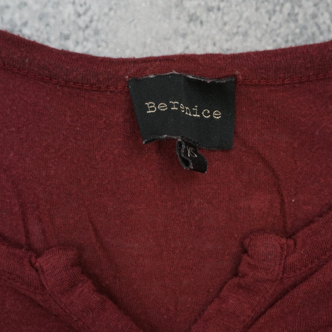 Bernice Long Sleeve Henley Top
