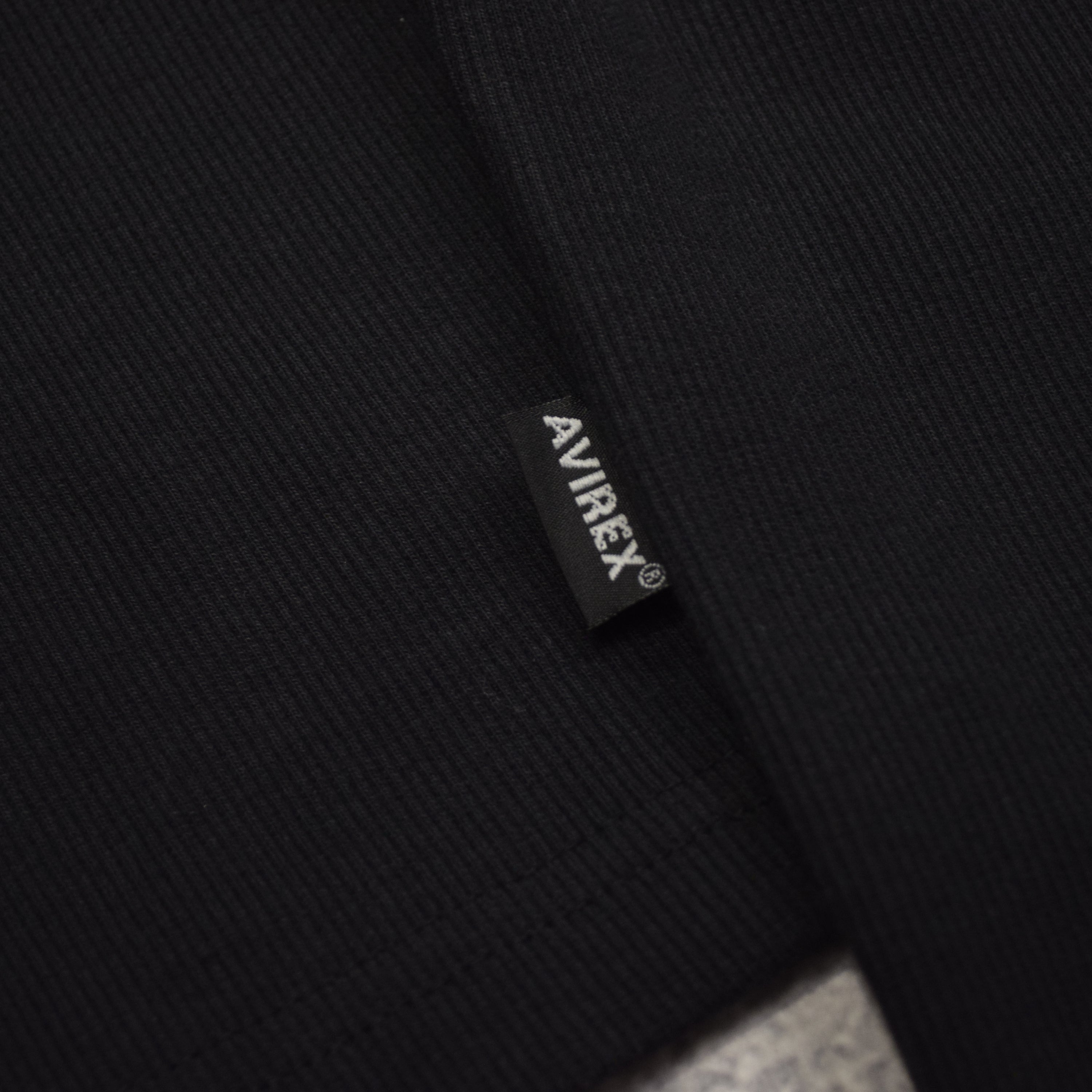 Avirex Ribbed Henley T-Shirt