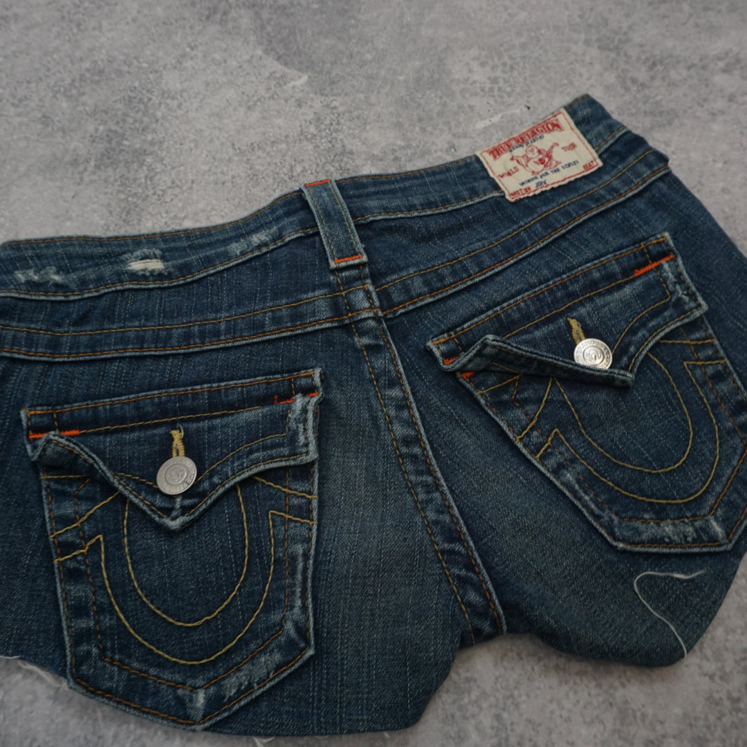 2000s True Religion Denim Shorts