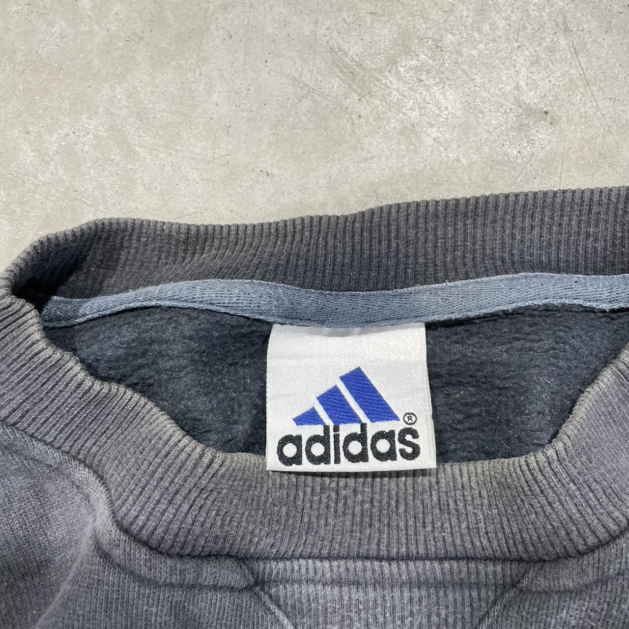 2000s Adidas Oversized Crewneck