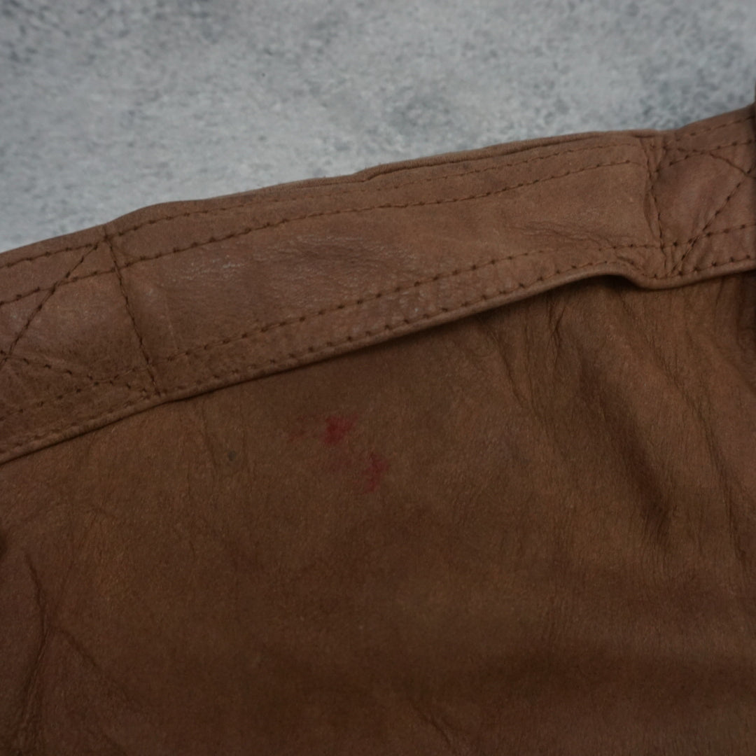 90s Rmll Leather Fashion Jacket