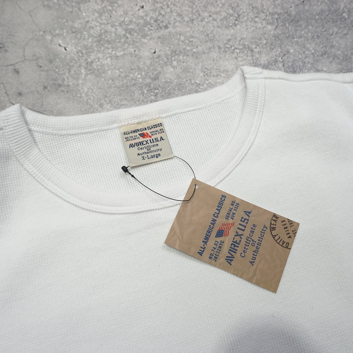 Avirex Daily Wear Waffle Knit T-Shirt
