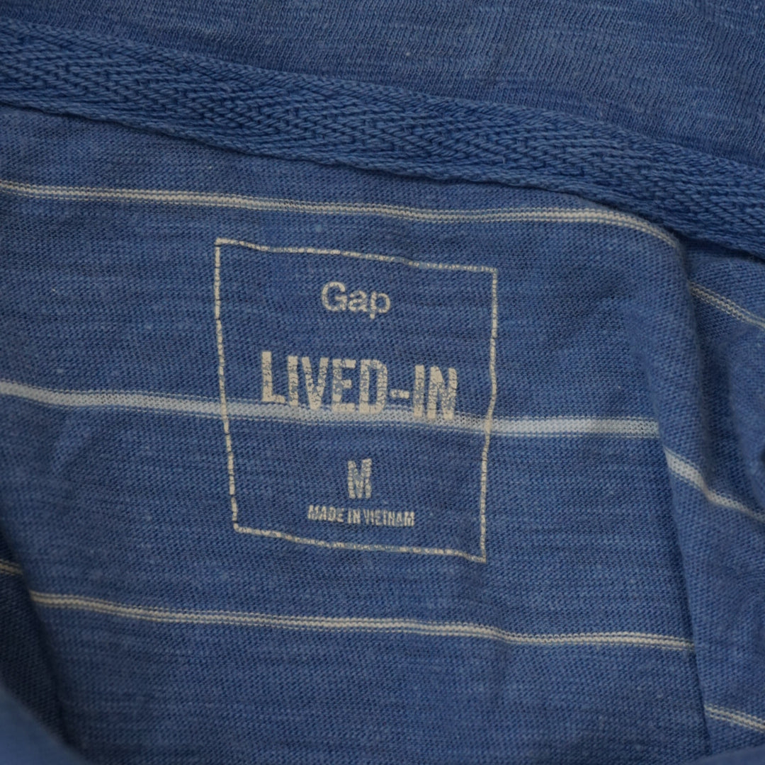 Gap Striped Collared Shirt Shirt
