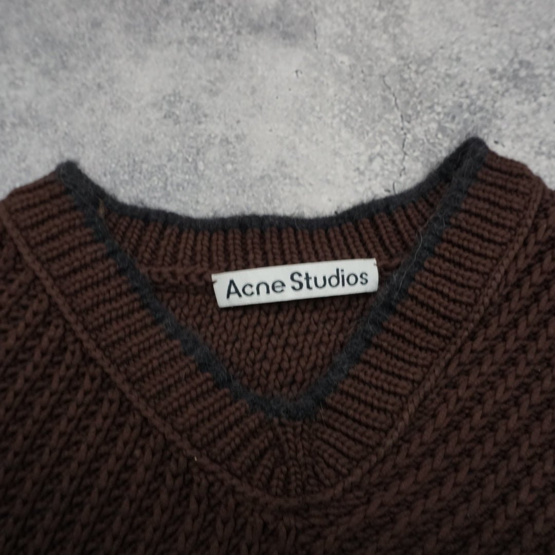 Acne Studios Cropped Knit Sweater