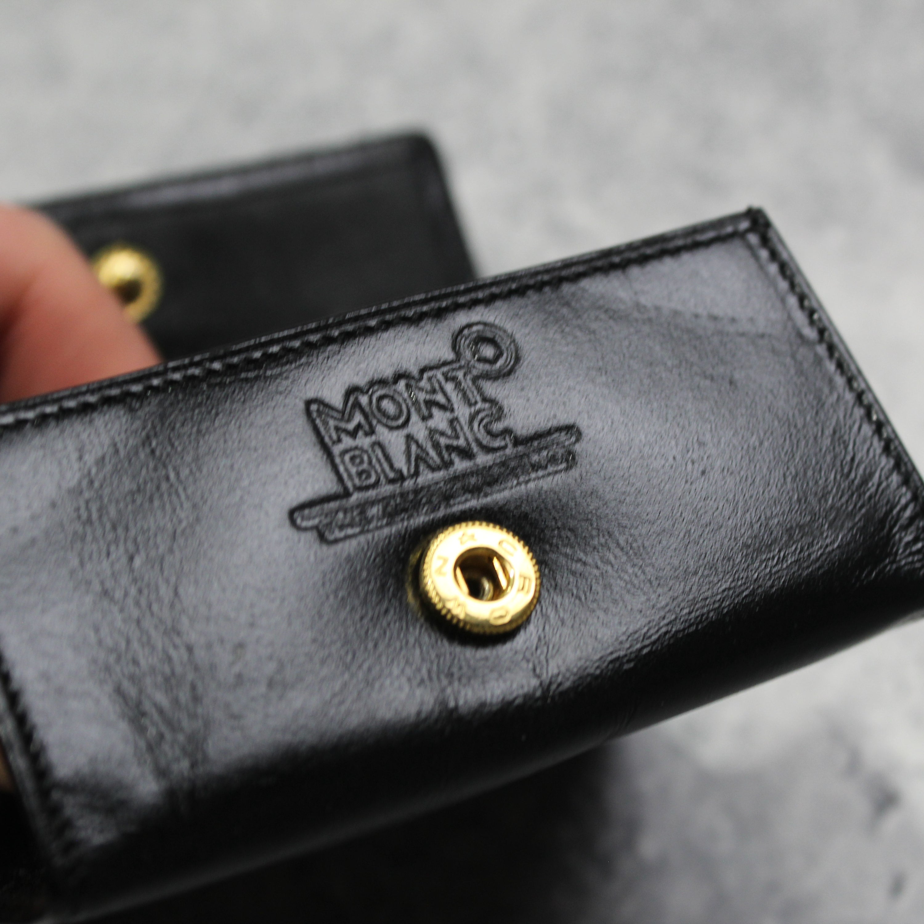 2000s Montblanc Coin Purse Wallet