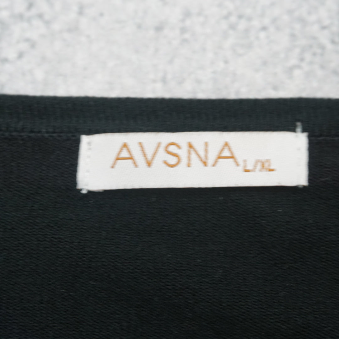 Avsna Sequin V-Neck Top