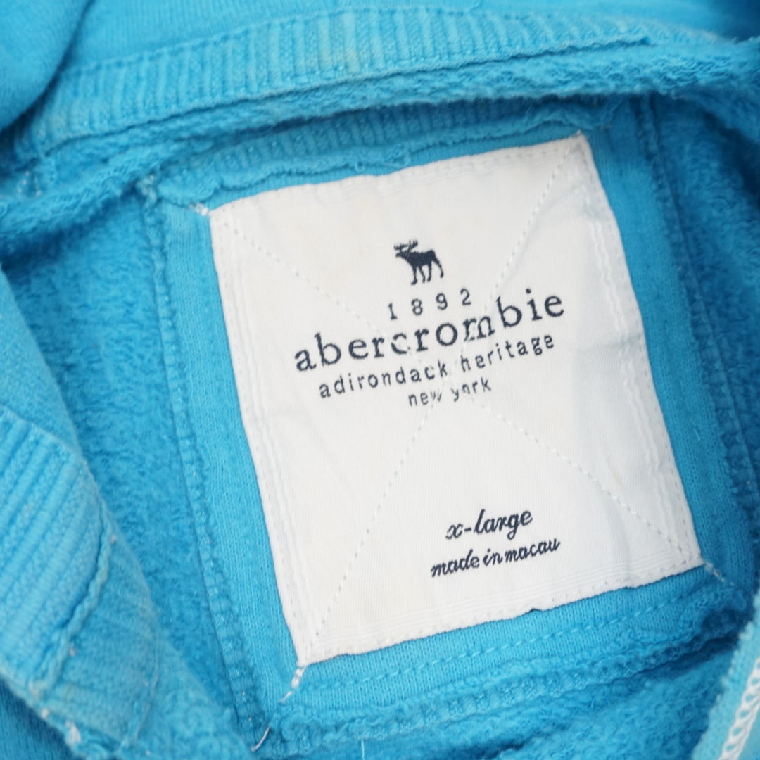 2000s Abercrombie NY Floral Graphic Hoodie