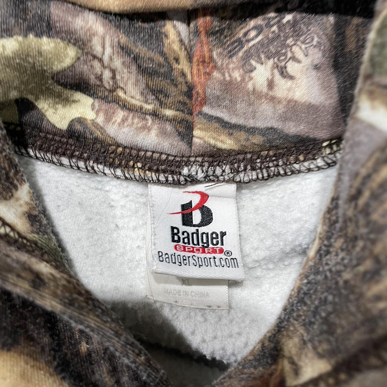 2000s Badger Camo Hoodie