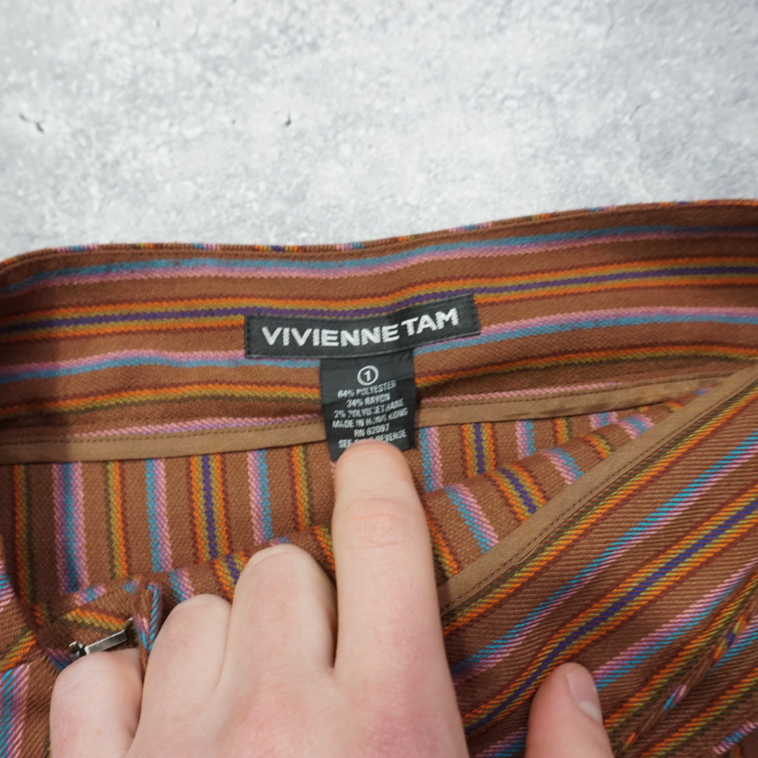 2000s Vivienne Tam Wrap Skirt
