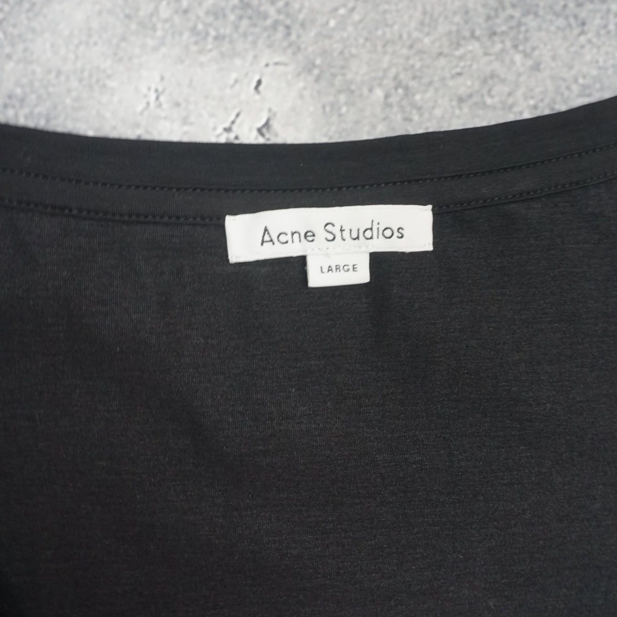 Acne Studios Black Hennie  Tank Top