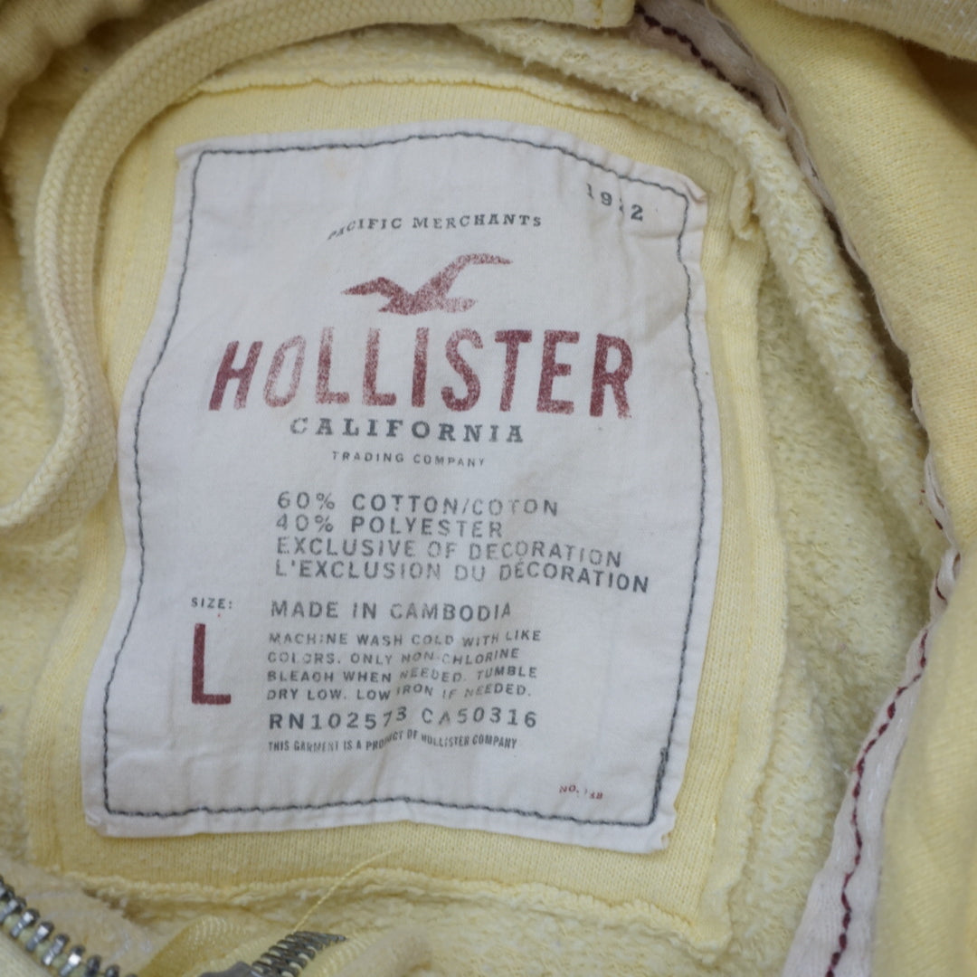 2000s Hollister Malibu Zip Up Hoodie