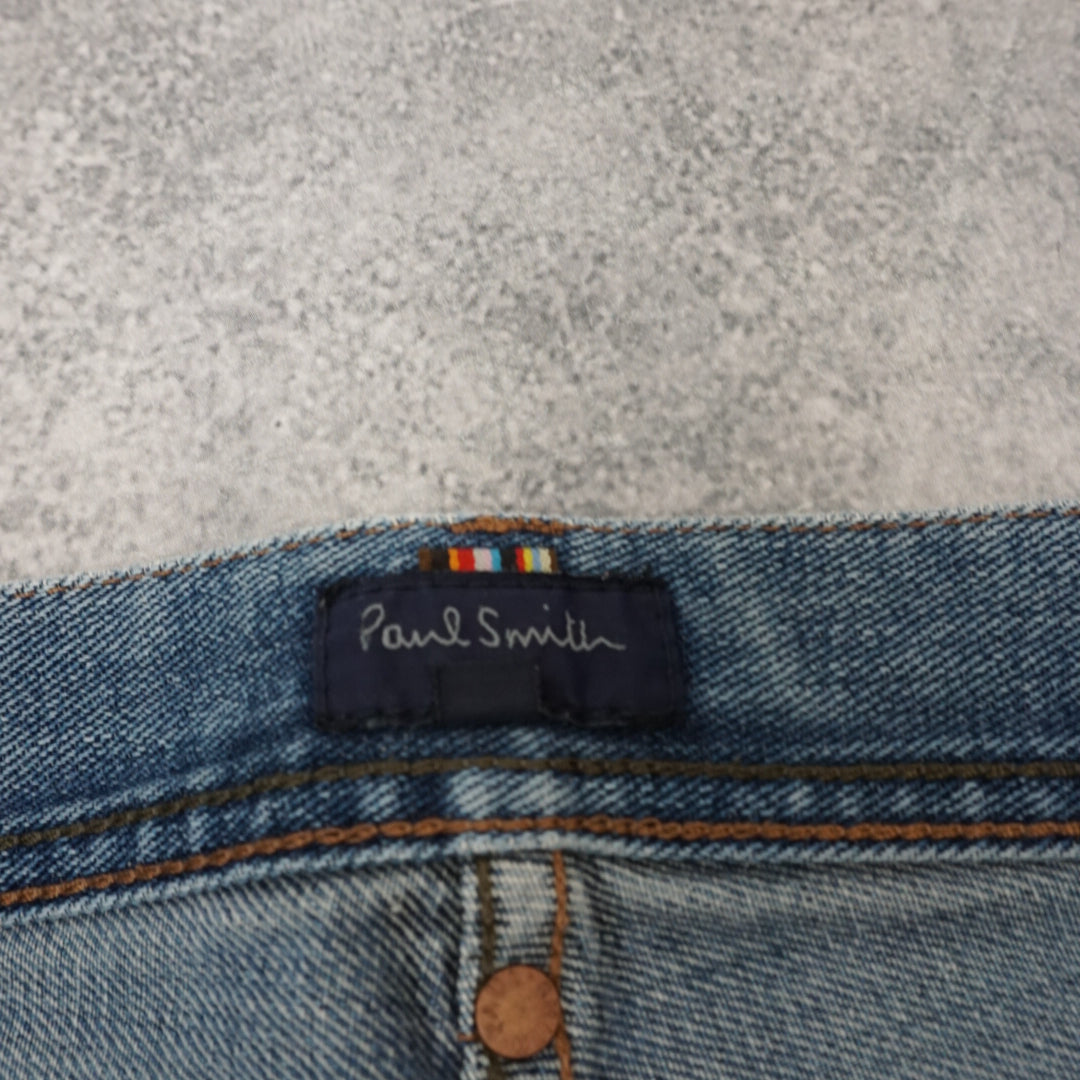 Paul Smith Straight Leg Faded Jeans
