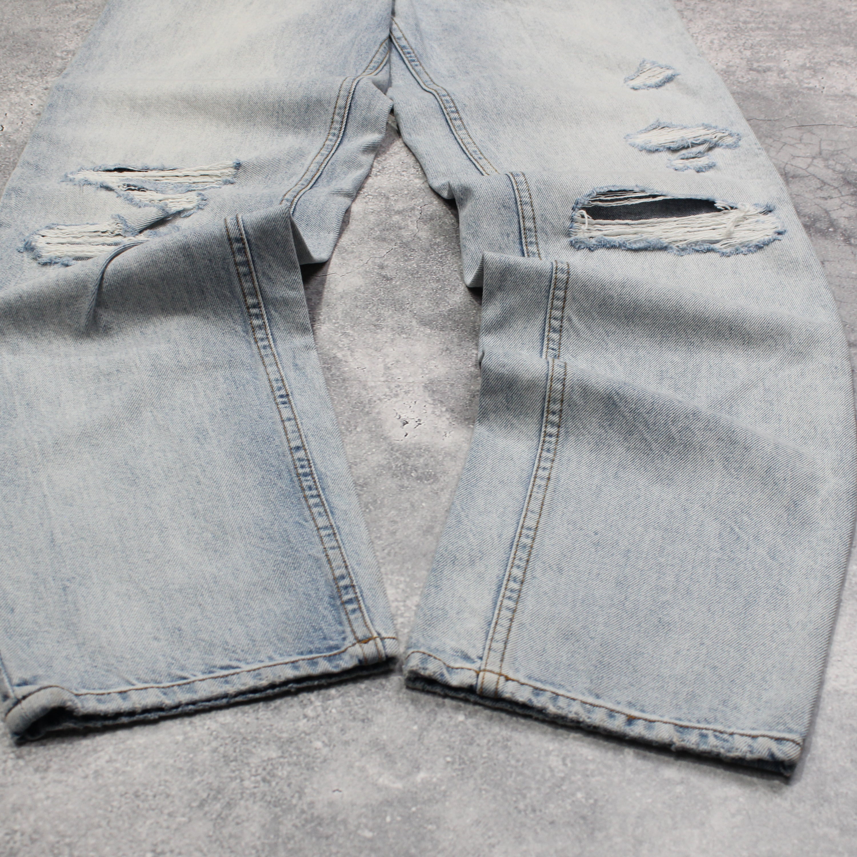 Tsubi Distressed High Rise Jeans