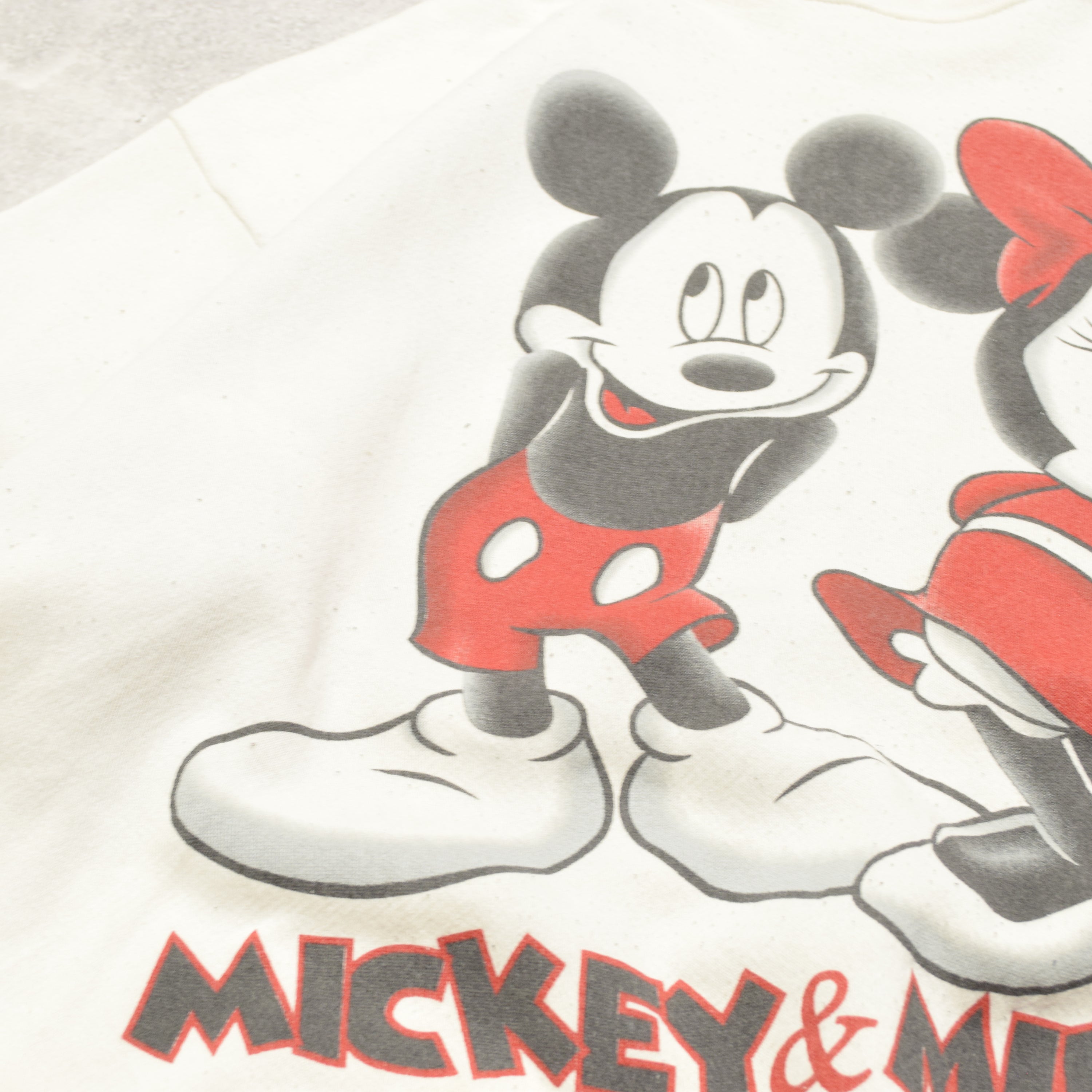 80s Mickey Graphic Cartoon Crewneck