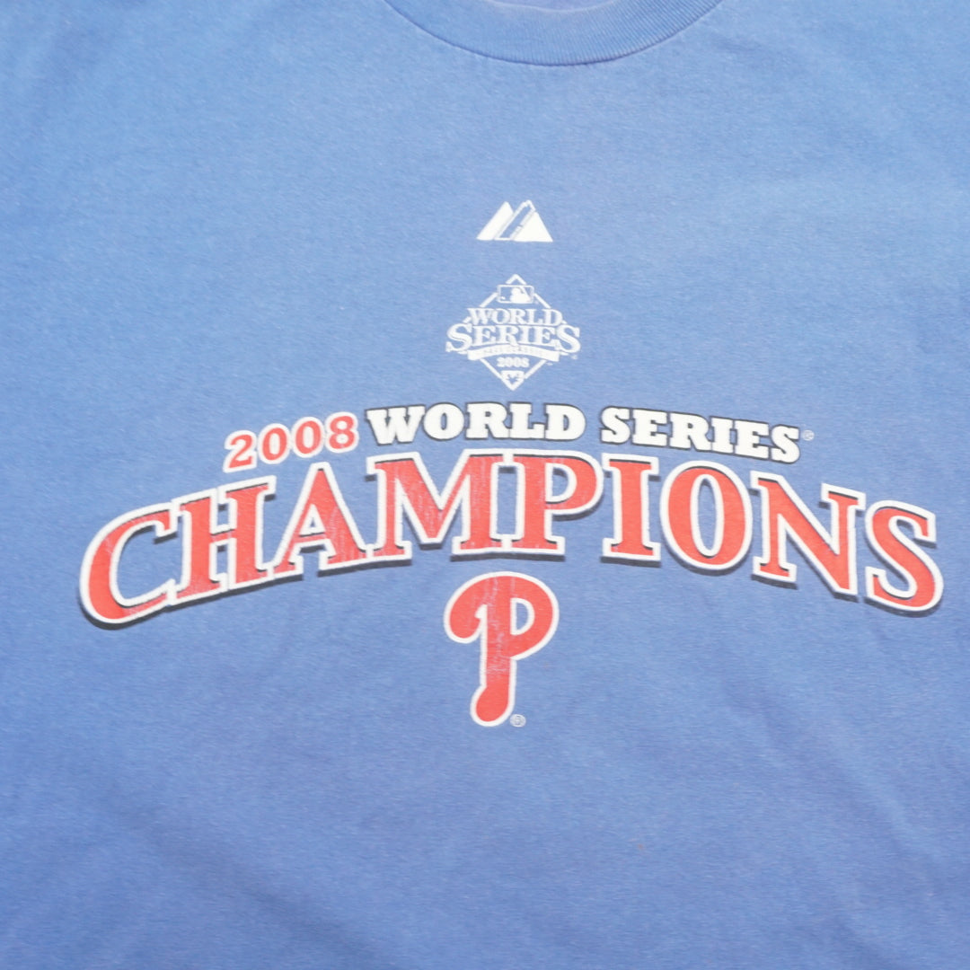 Majestic 2008 World Series Champions T-Shirt