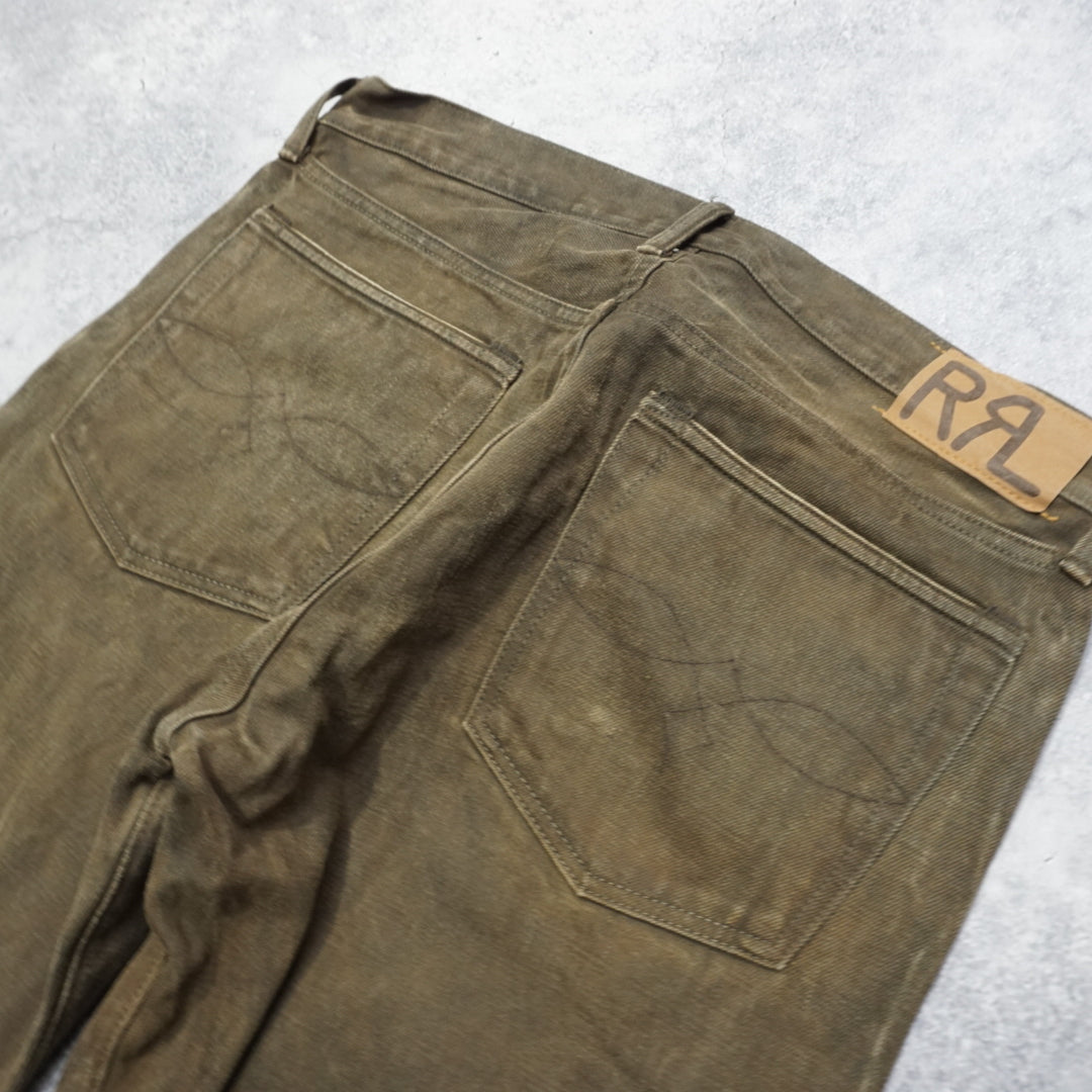 Ralph Lauren RRL Waxed Jeans
