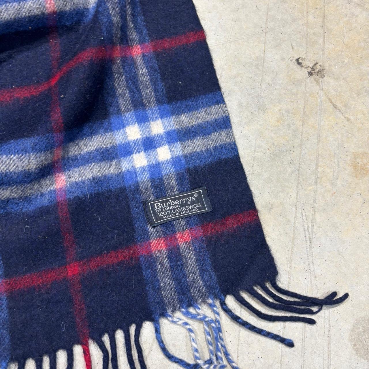 90s Burberrys Plaid Scarf