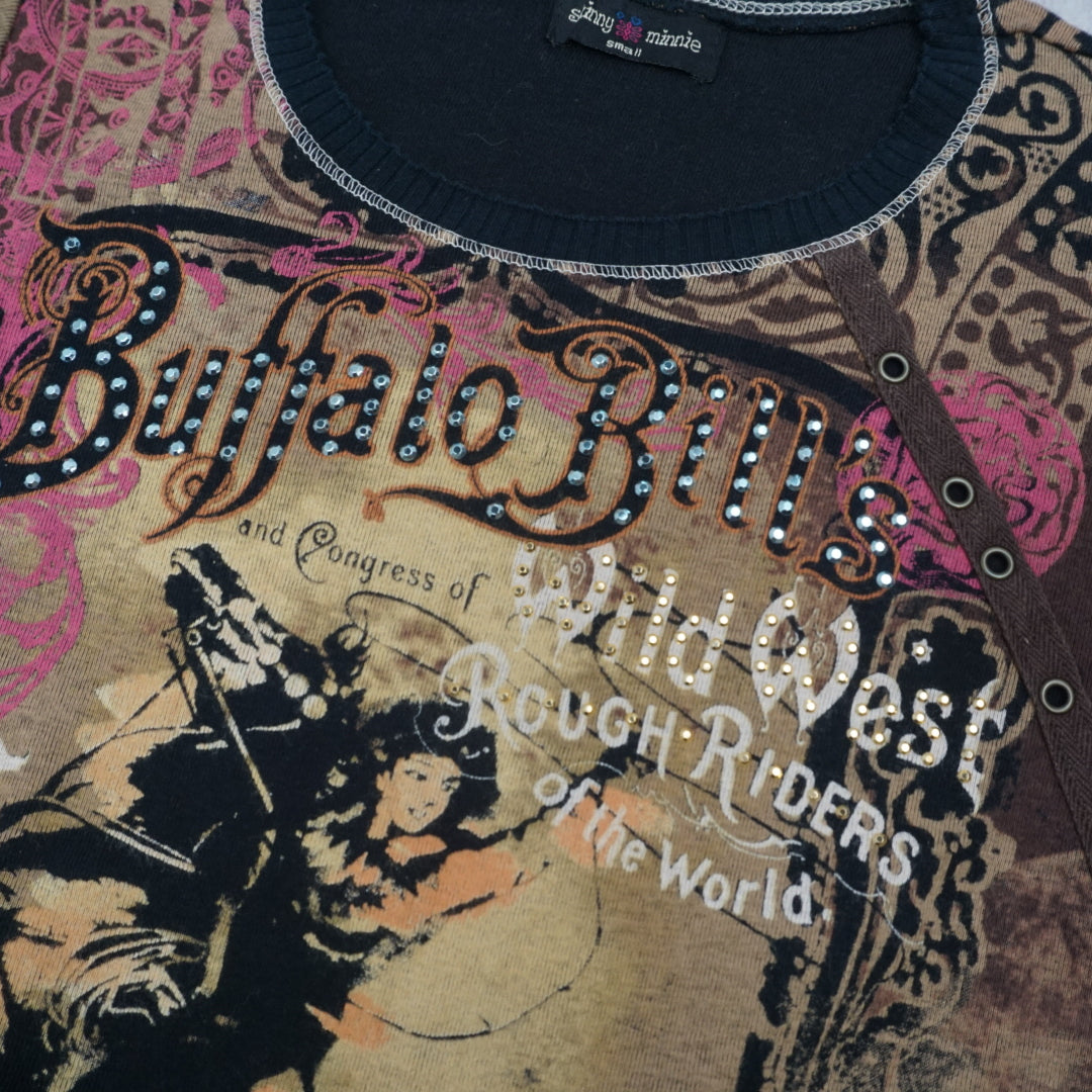2000s Skinny Minnie Buffalo Bill's Graphic T-Shirt