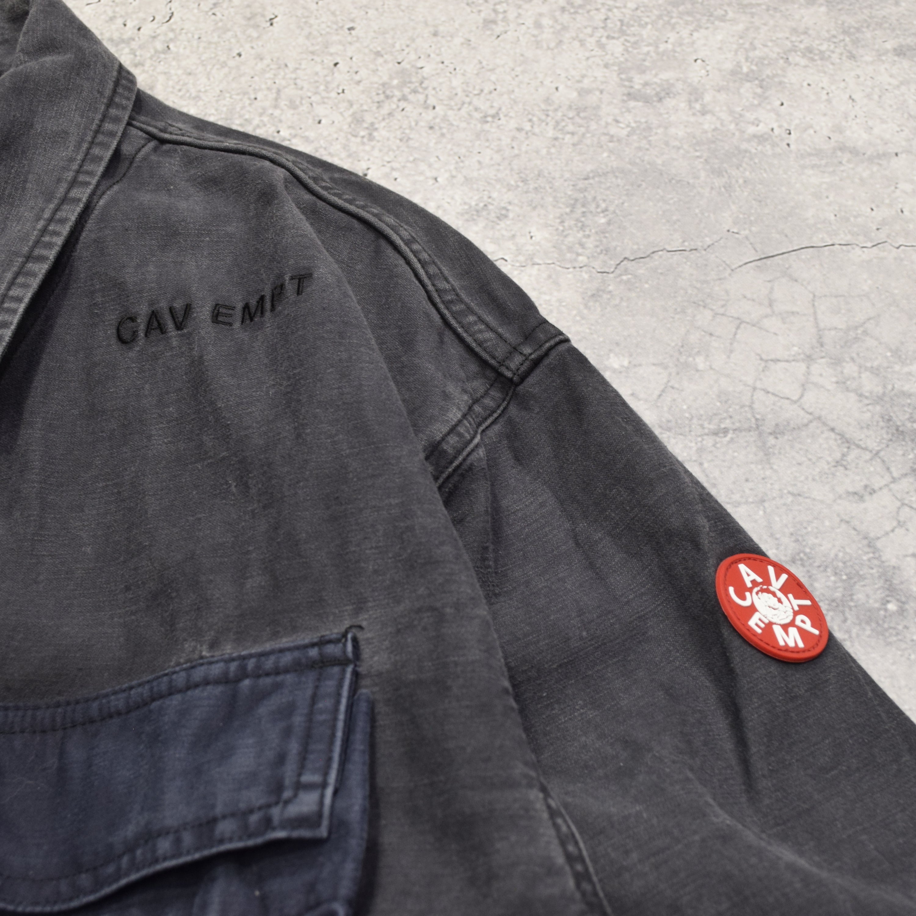 Modern Cav Empt Embroidered Utility Jacket