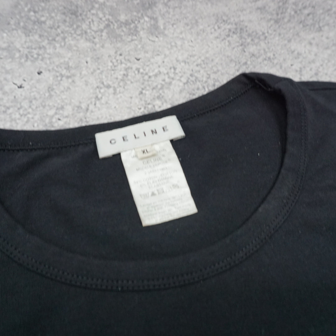 2000s Celine 3/4 Sleeve T-Shirt
