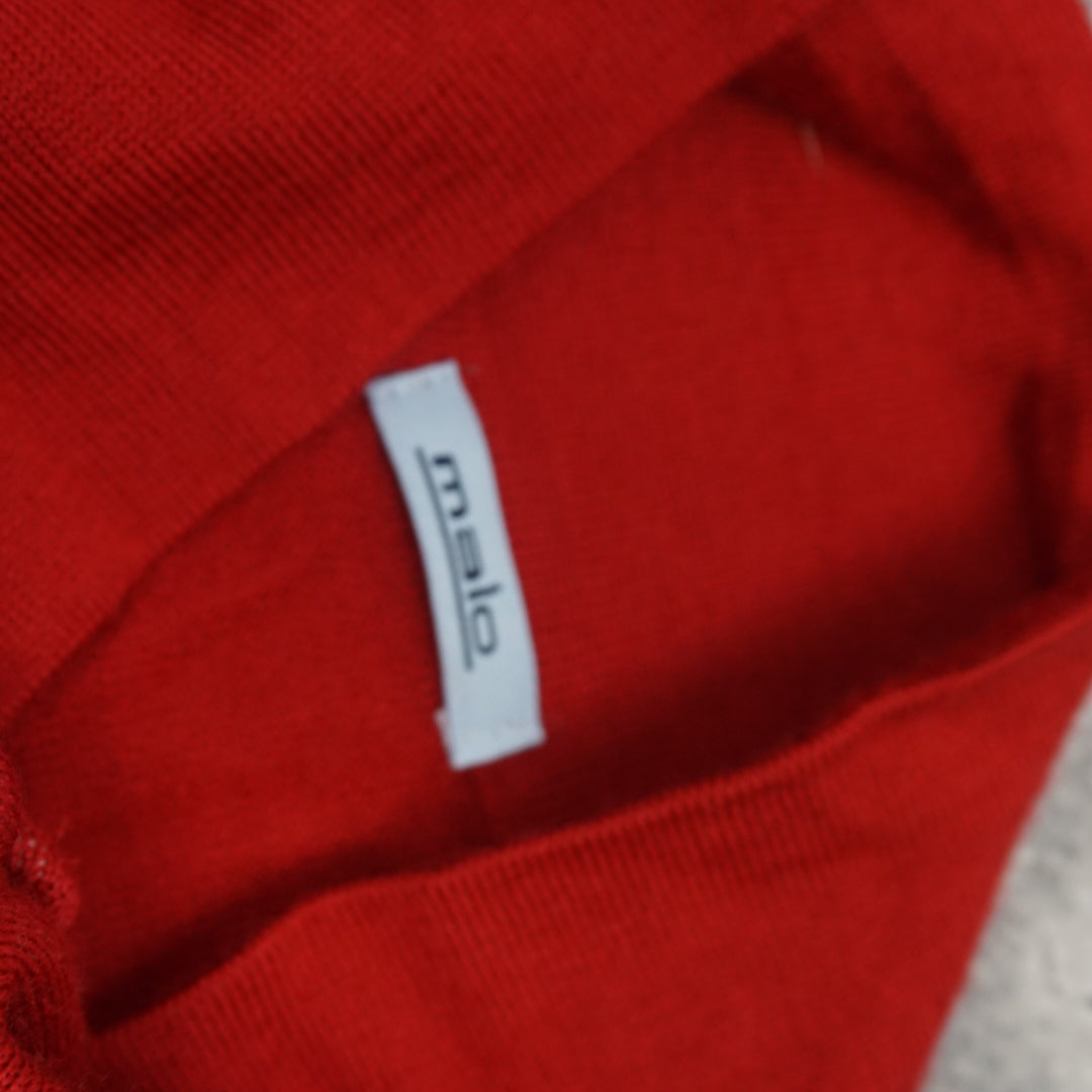 Malo Cashmere Silk Turtleneck Knit Sweater