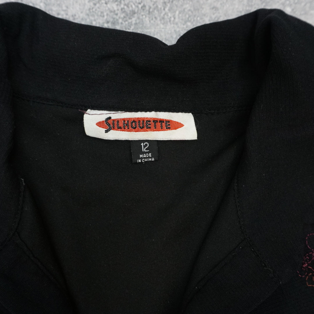 Silhouette Button Up