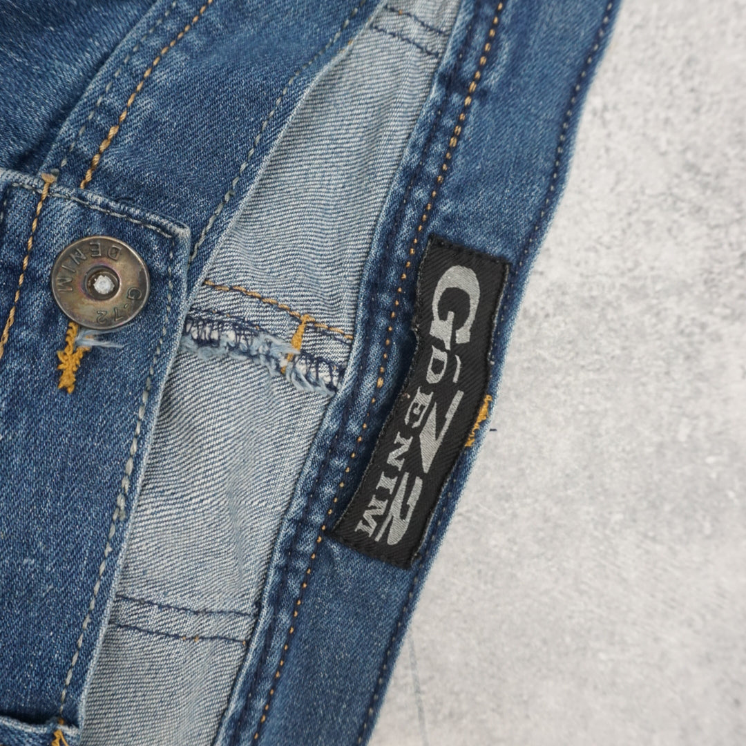 2000s G72 Denim Bootcut Embroidered Jeans