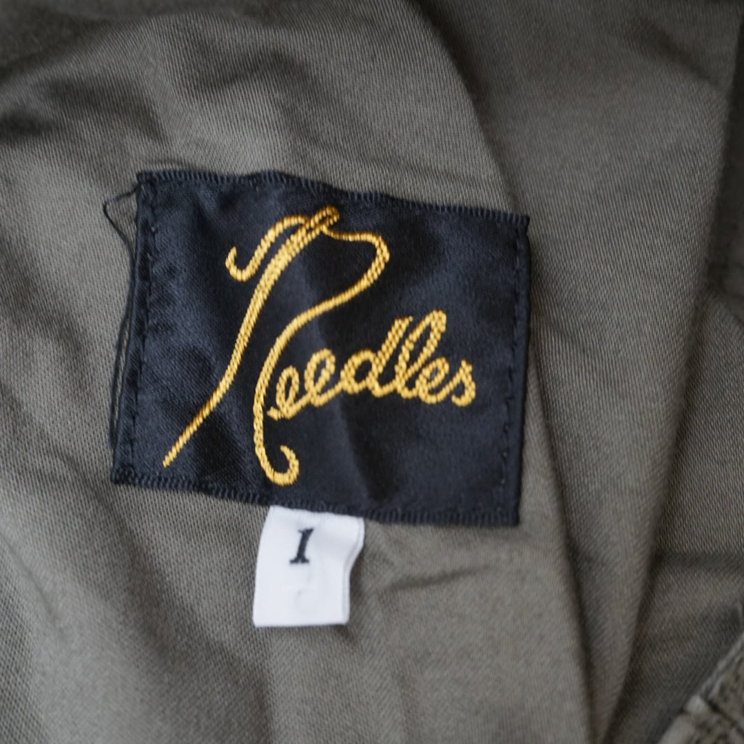 Needles Wide Leg Drawstring Cargo Pants