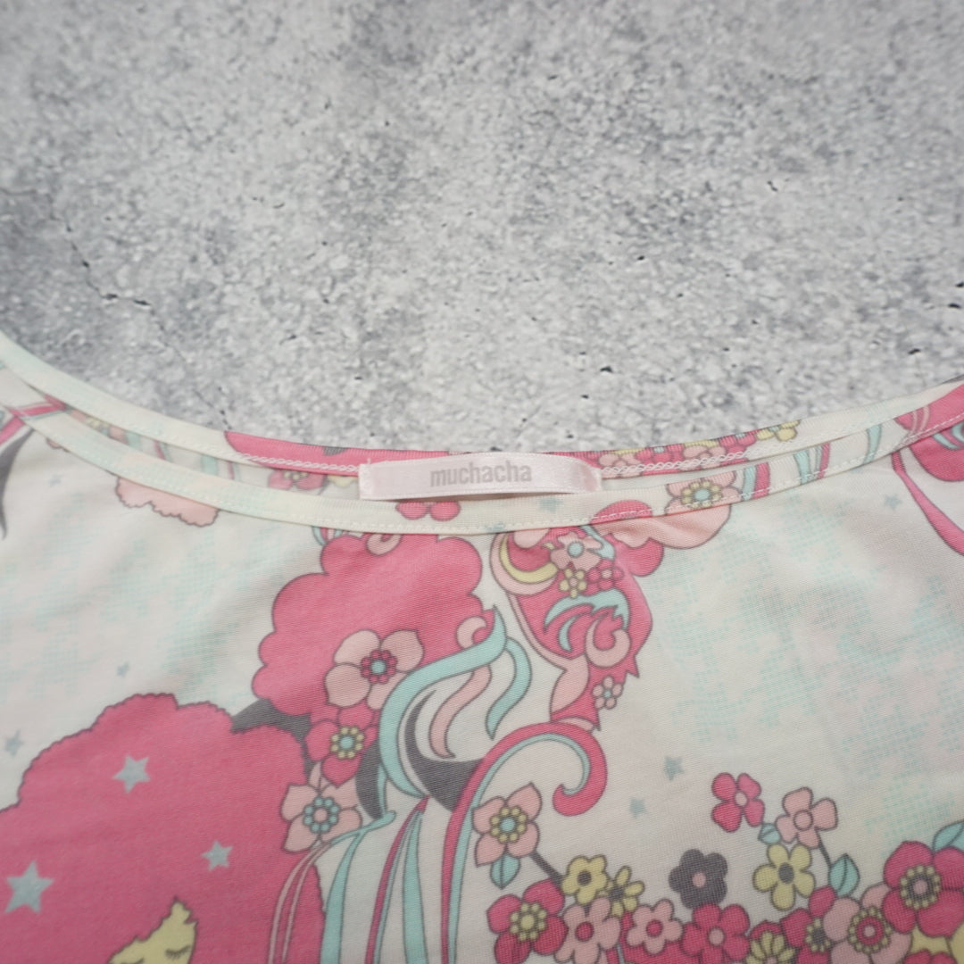 2000s Muchacha Assymetrical Top