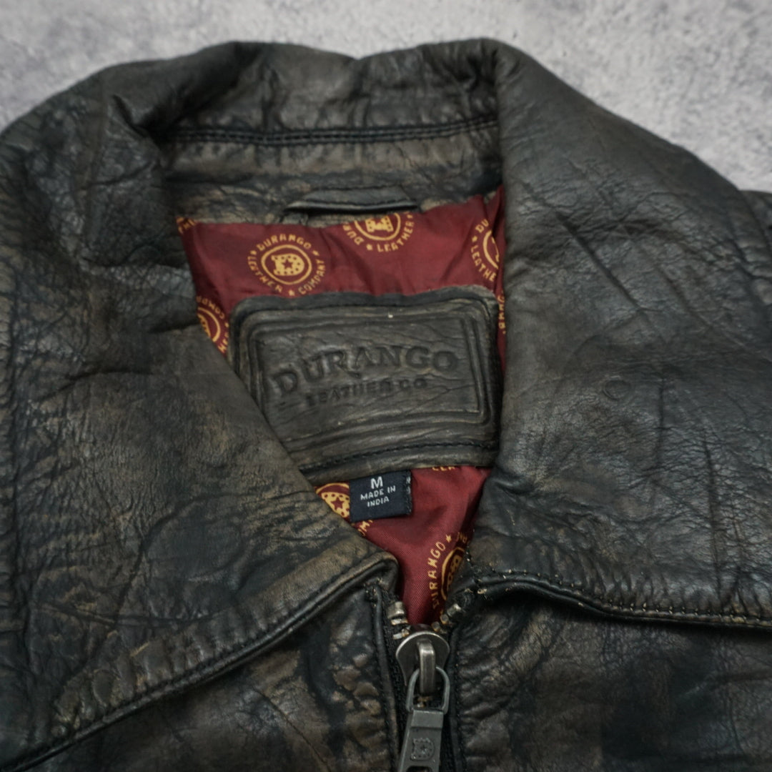 2000s Durango Aviator Leather Jacket