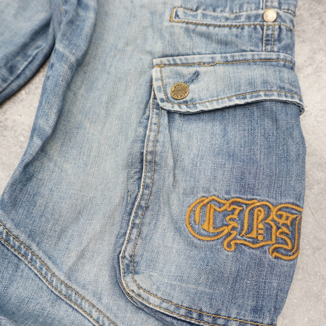 2000s Cyber Jeans Cargo Pants