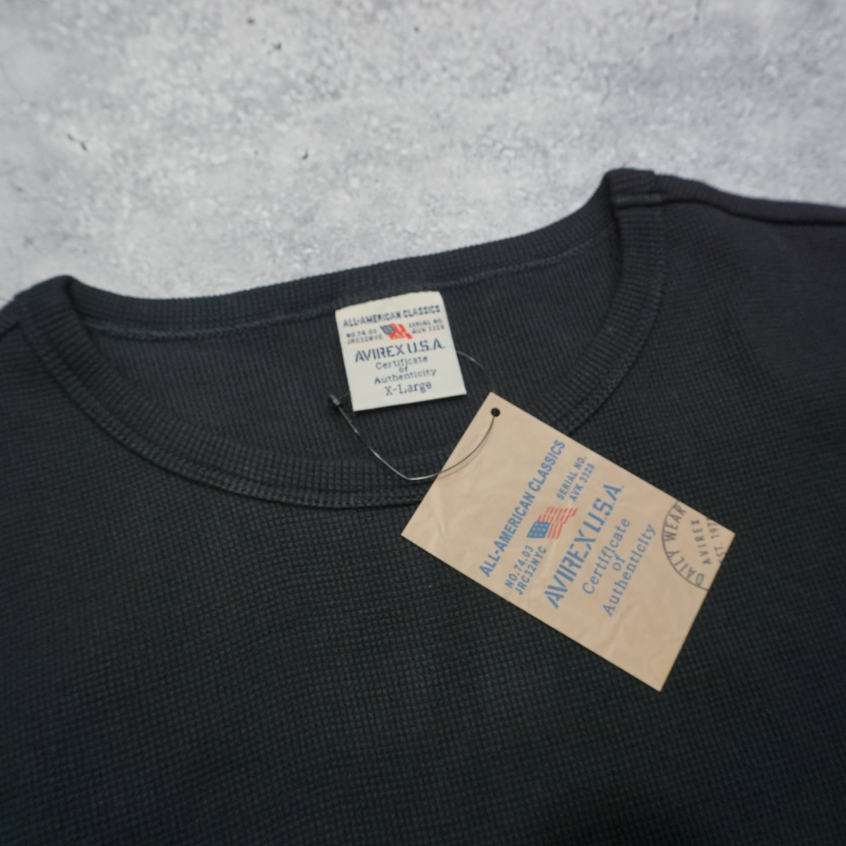 Avirex Daily Wear Waffle Knit T-Shirt