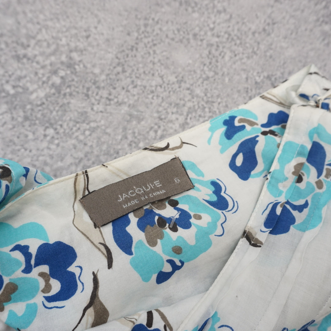 Jacquie Floral Print Skirt