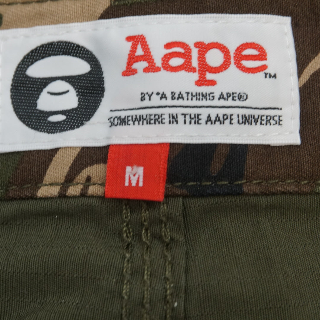 Aape Universe Camo Cargo Cargo Shorts