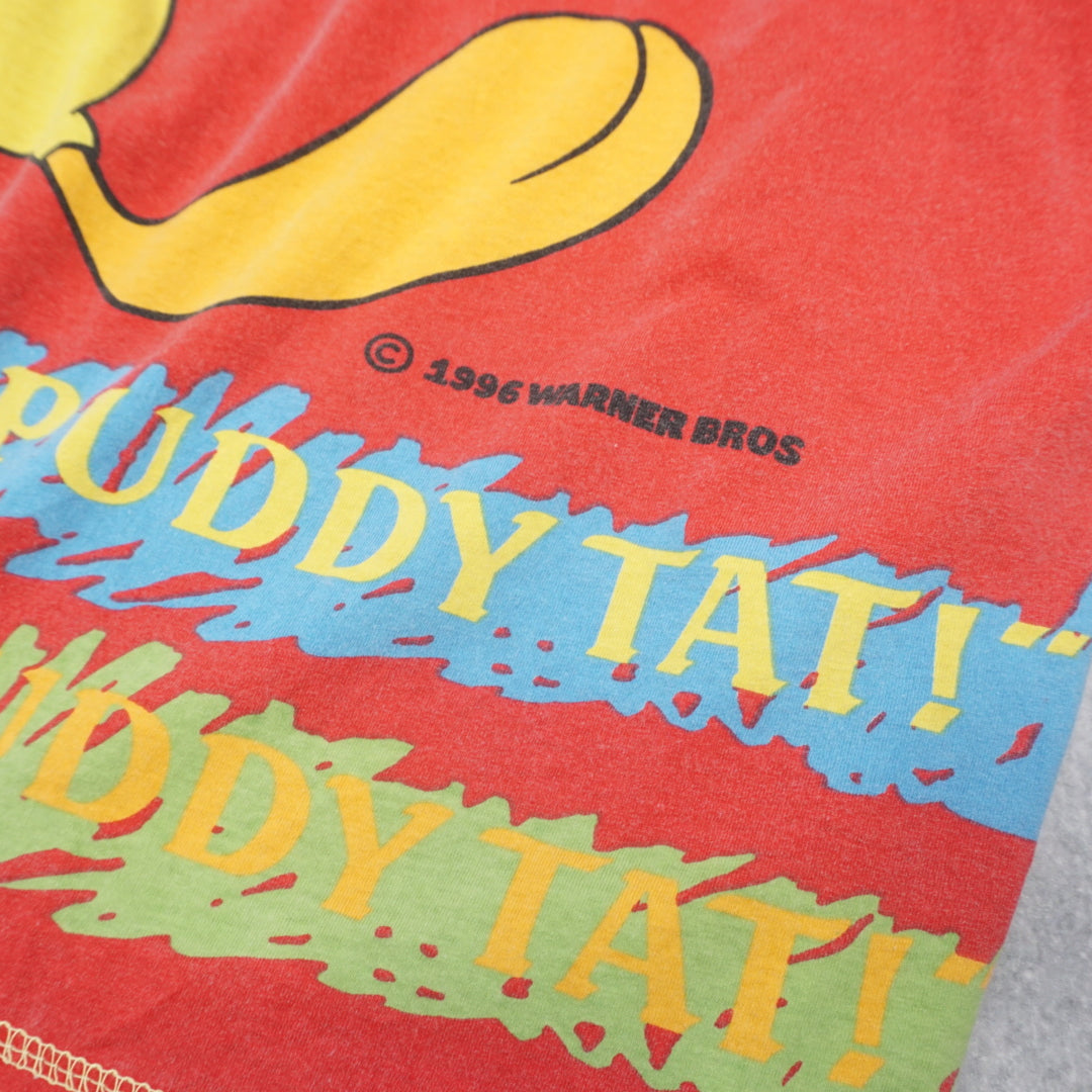90s Looney Tunes Tweety Graphic T-Shirt