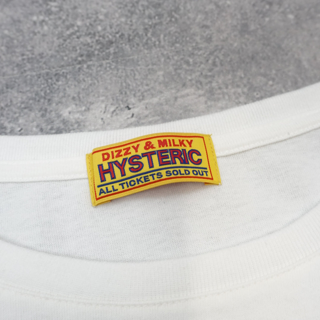 2000s Hysteric Glamour Graphic Girl Print T-Shirt