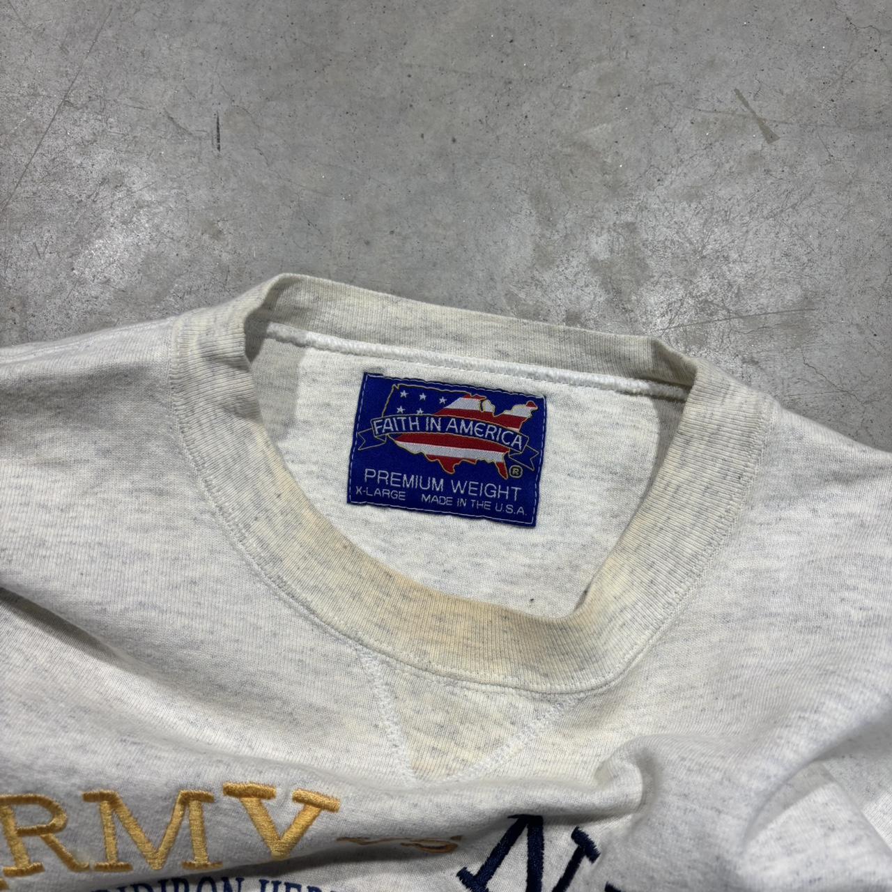 90s Army Vs Navy Graphic Crewneck