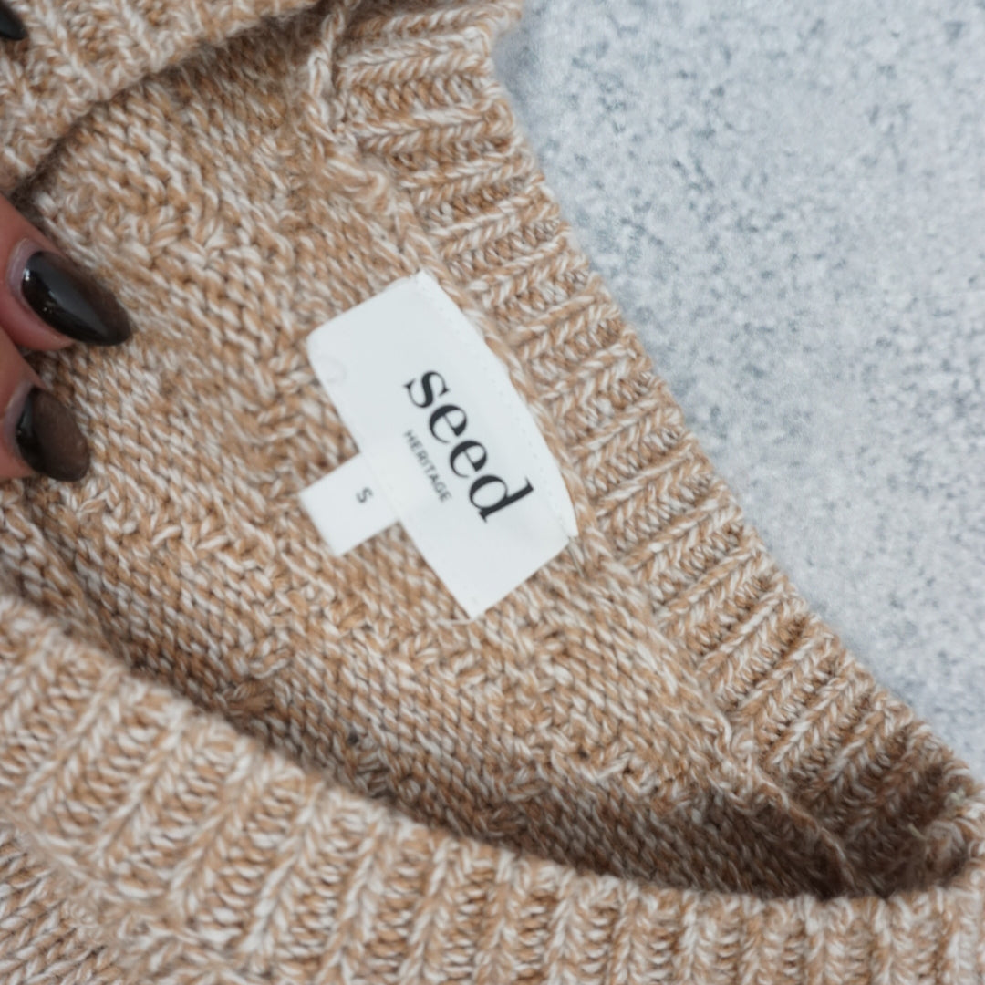Seed Pullover Textured Knit