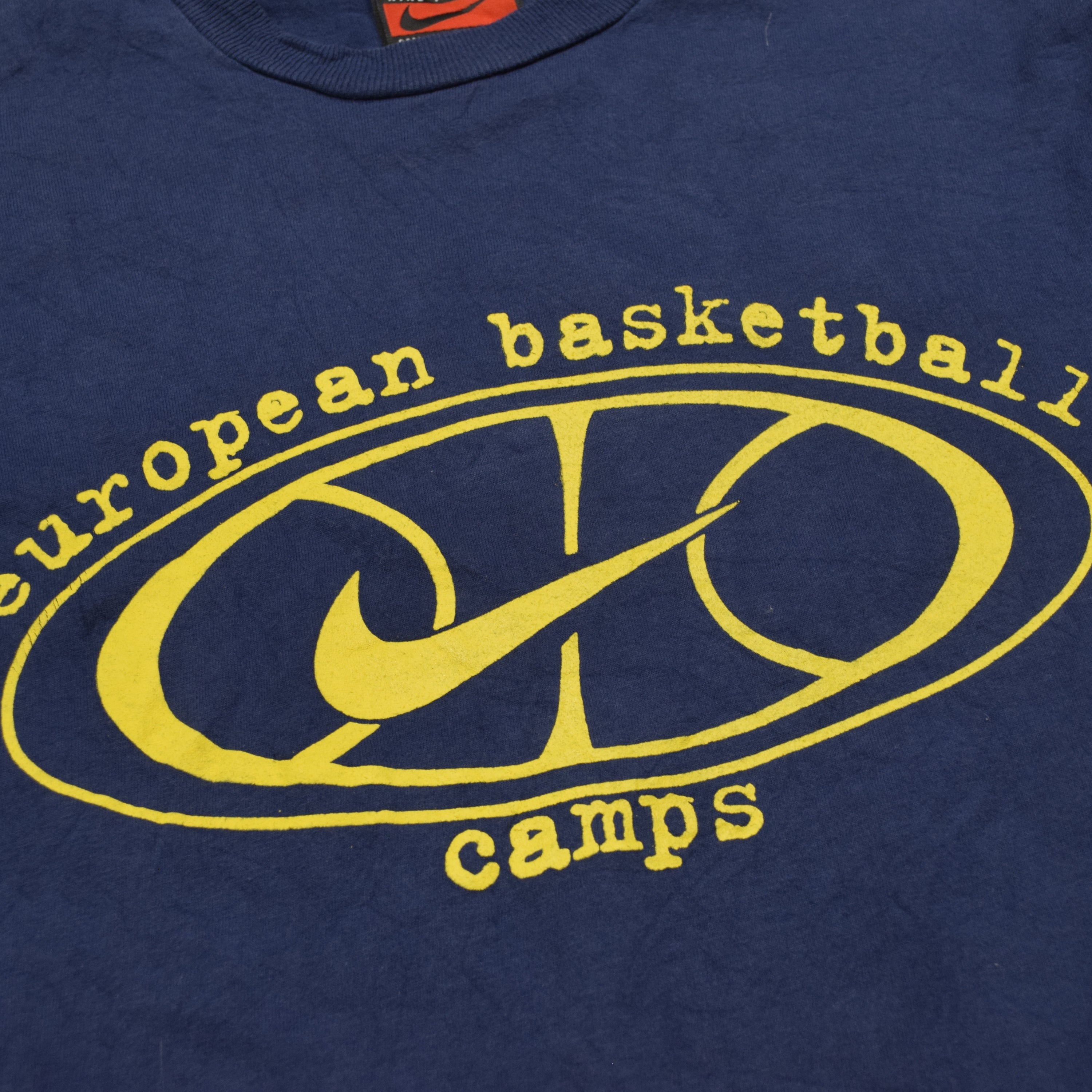 90s Nike European Basketball Camps T-Shirt