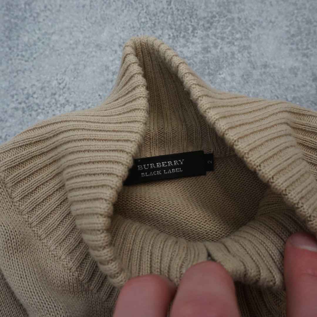 2000s Burberry Black Label Drivers Knit