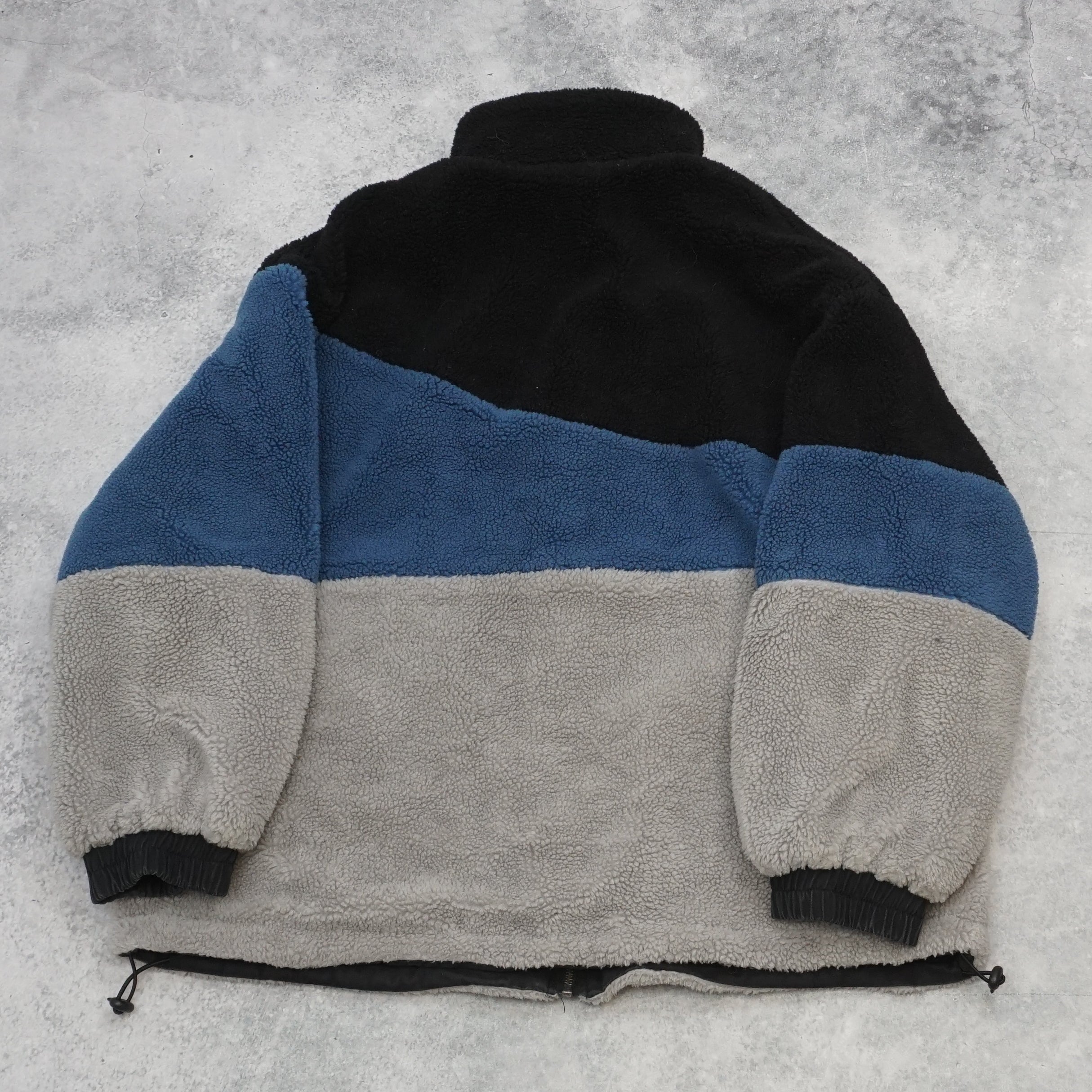 Oranges Beautiful Fleece Colorblock Zip Up