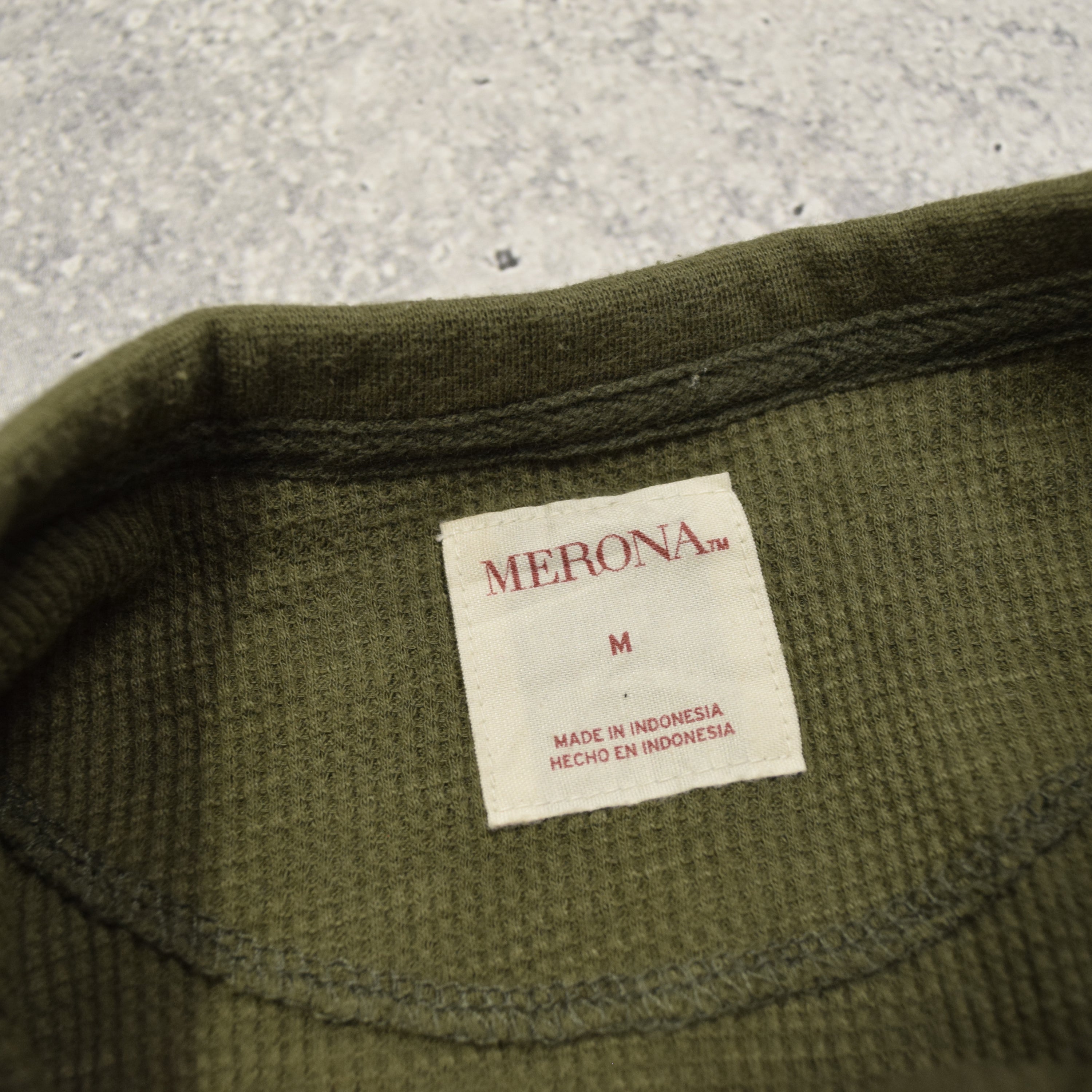 Merona Waffle Knit Henley T-Shirt