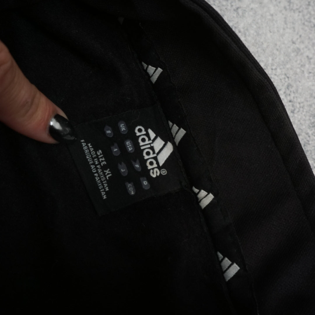 2000s Adidas Three Stripe Mesh Track Jacket