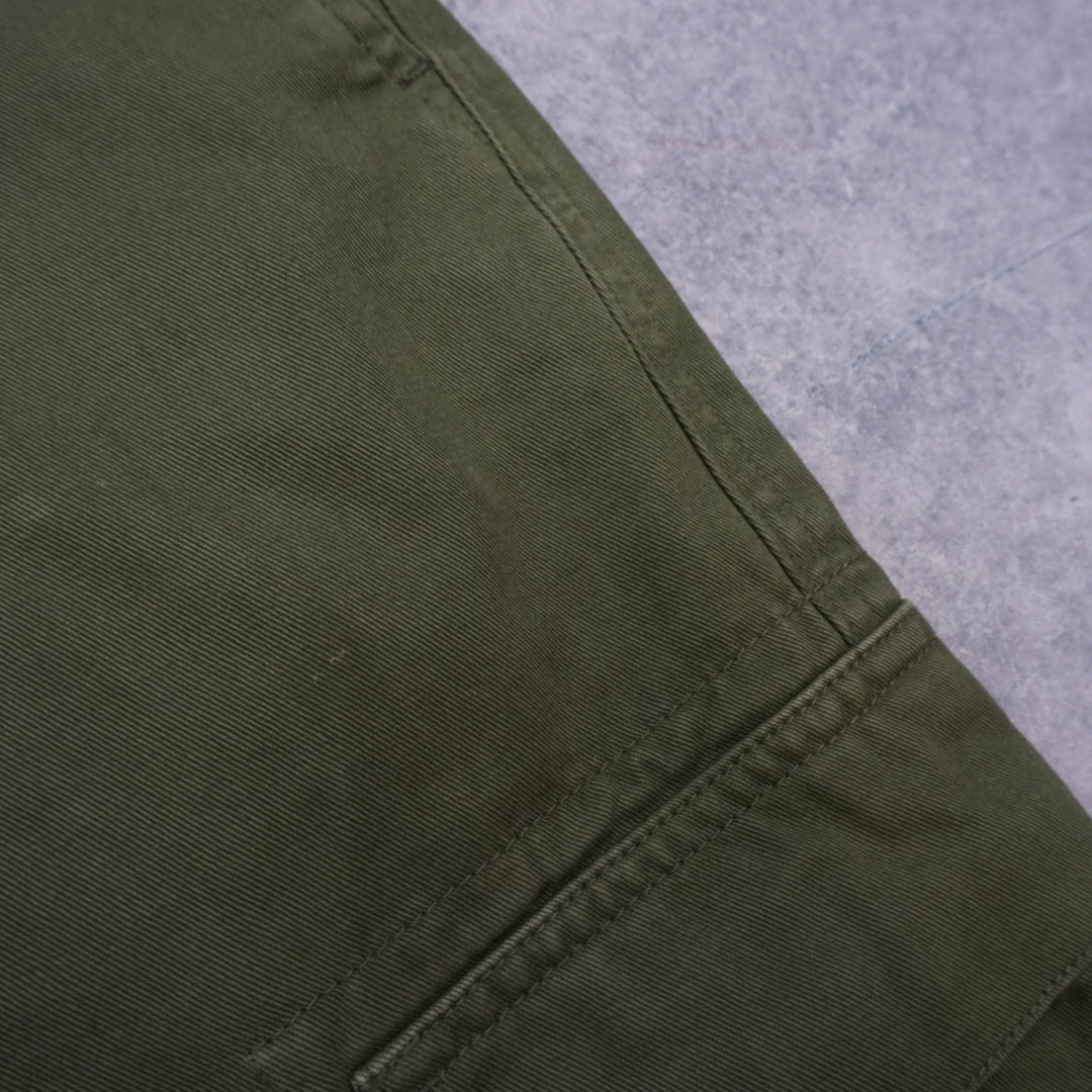 2000s Gramicci Belted Olive Cargo Pants