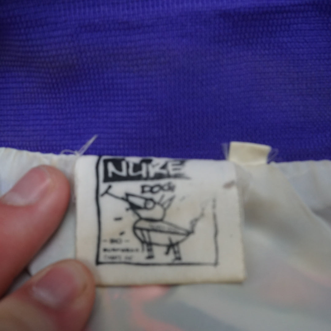 2000s Nuke Dog Retro Windbreaker Jacket